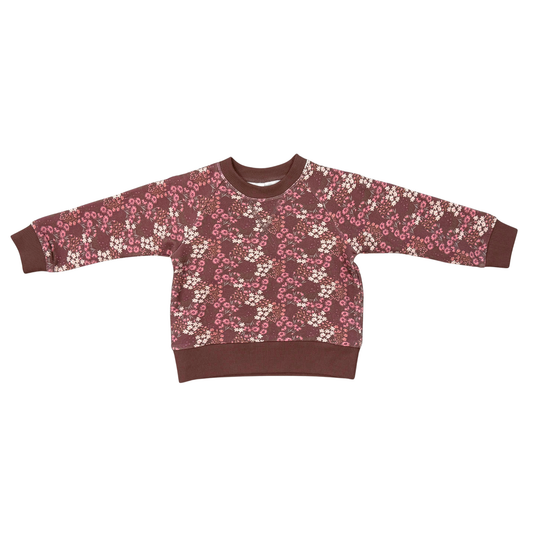 Babysprouts Girl's Fleece Sweatshirt