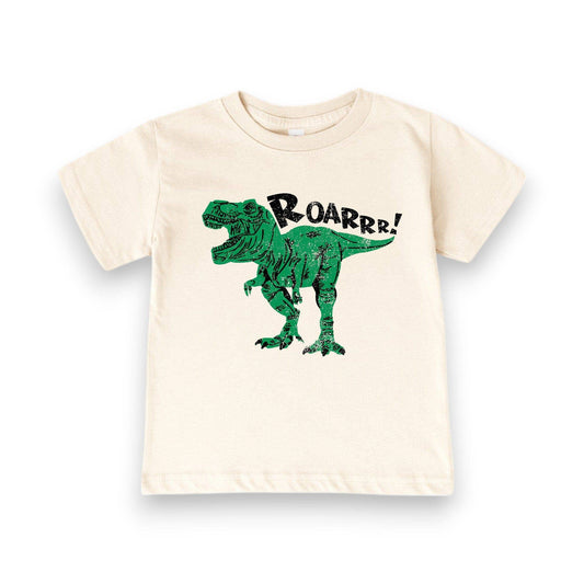 Kids Dinosaur Graphic T-Shirt - ROAR! Tee