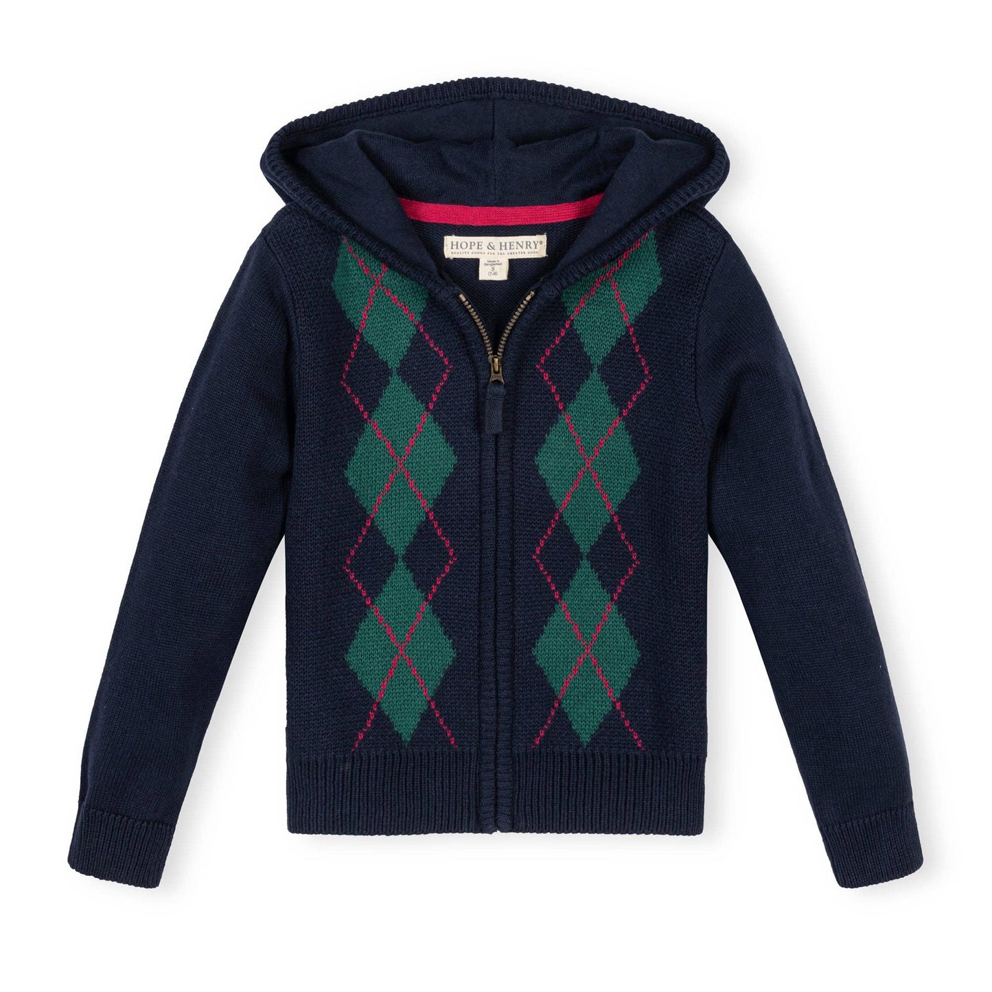 Organic Full Zip Hoodie Sweater