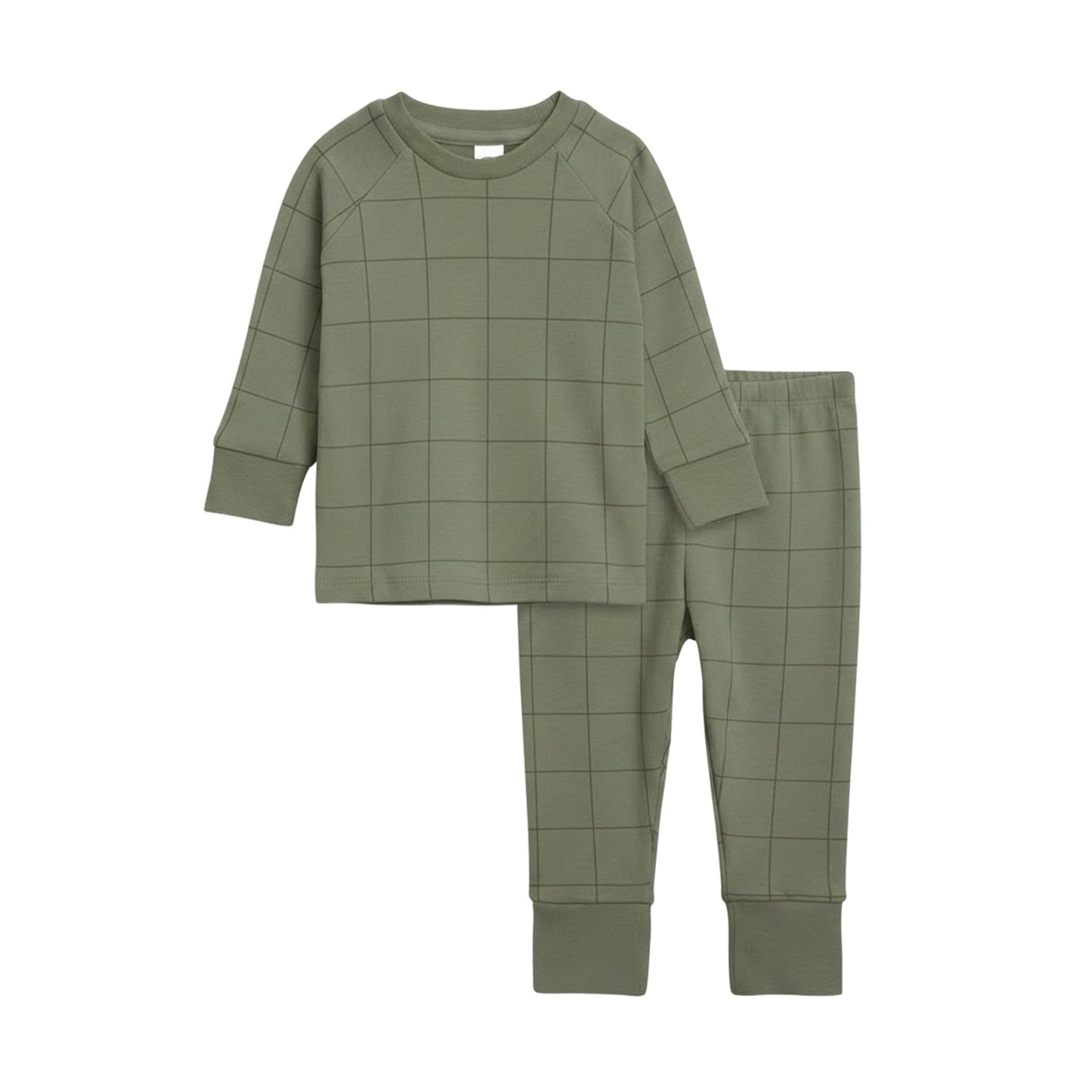 2 Piece Long Sleeve Jammie Set - Basket