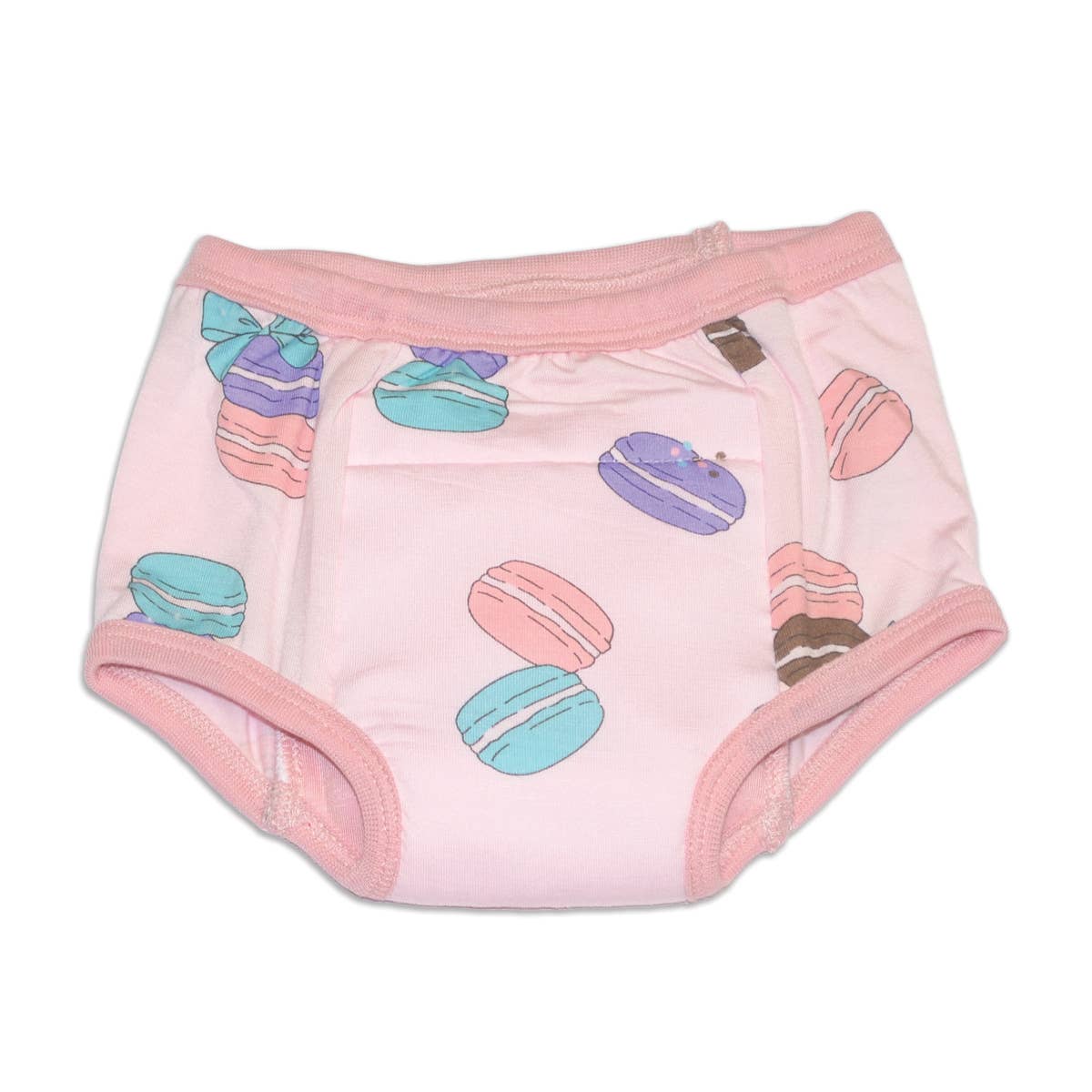 Bamboo Training Pants /: Macaron Party Print / 18-24M