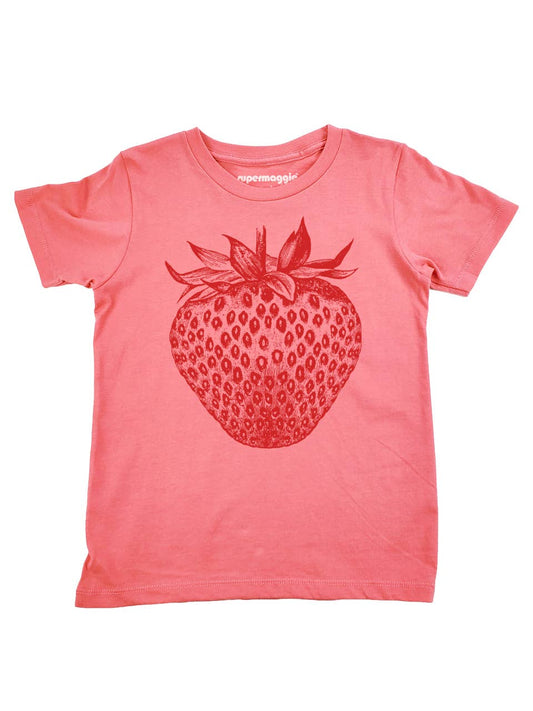 Strawberry Kid's Organic Cotton Tee