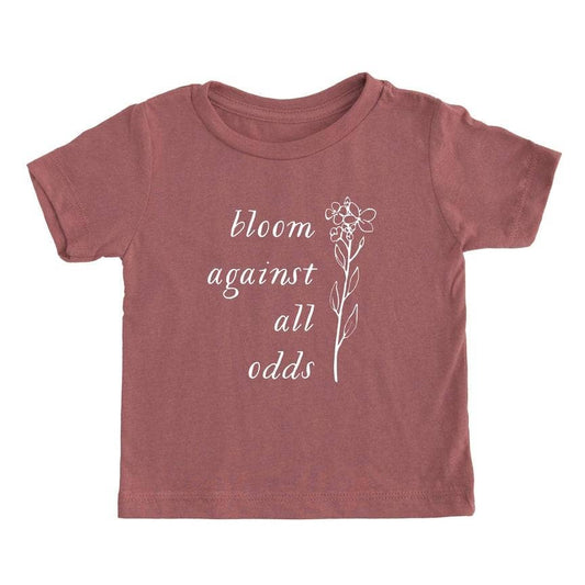 Bloom Against All Odds T shirt | Kids Graphic Tee