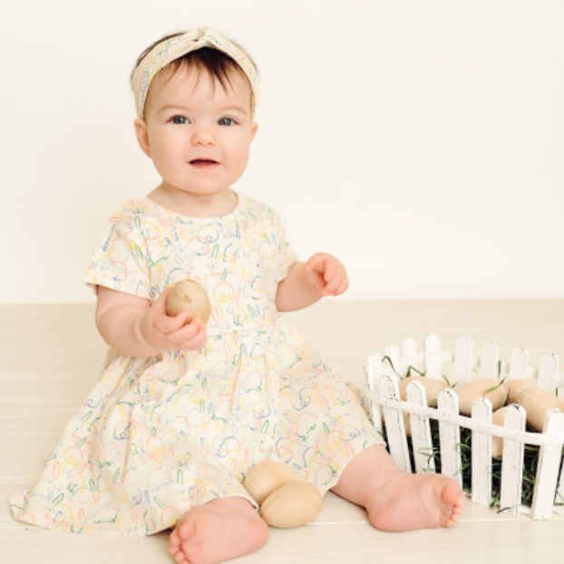 Bunnies Twirl Dress