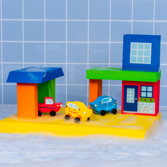 BathBlocks Floating Cars Set
