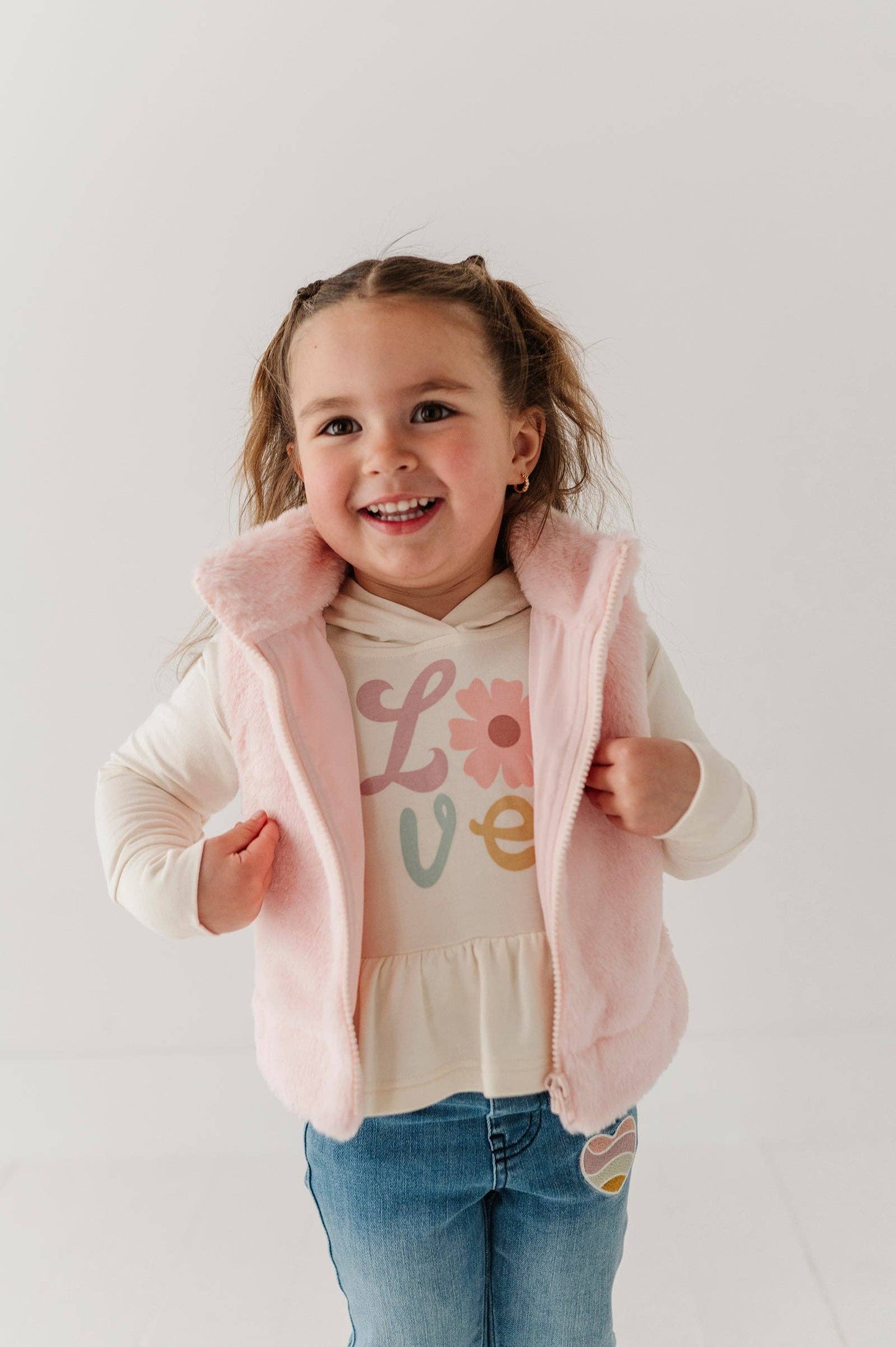 Babysprouts Girl's Fur Vest