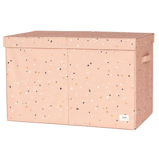 Recycled Fabric Folding Chest | Clay Terrazzo