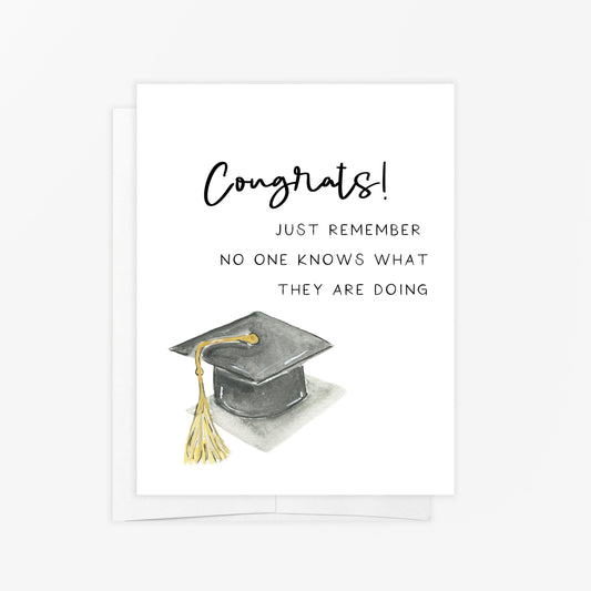Greeting Card  - Congrats Grad