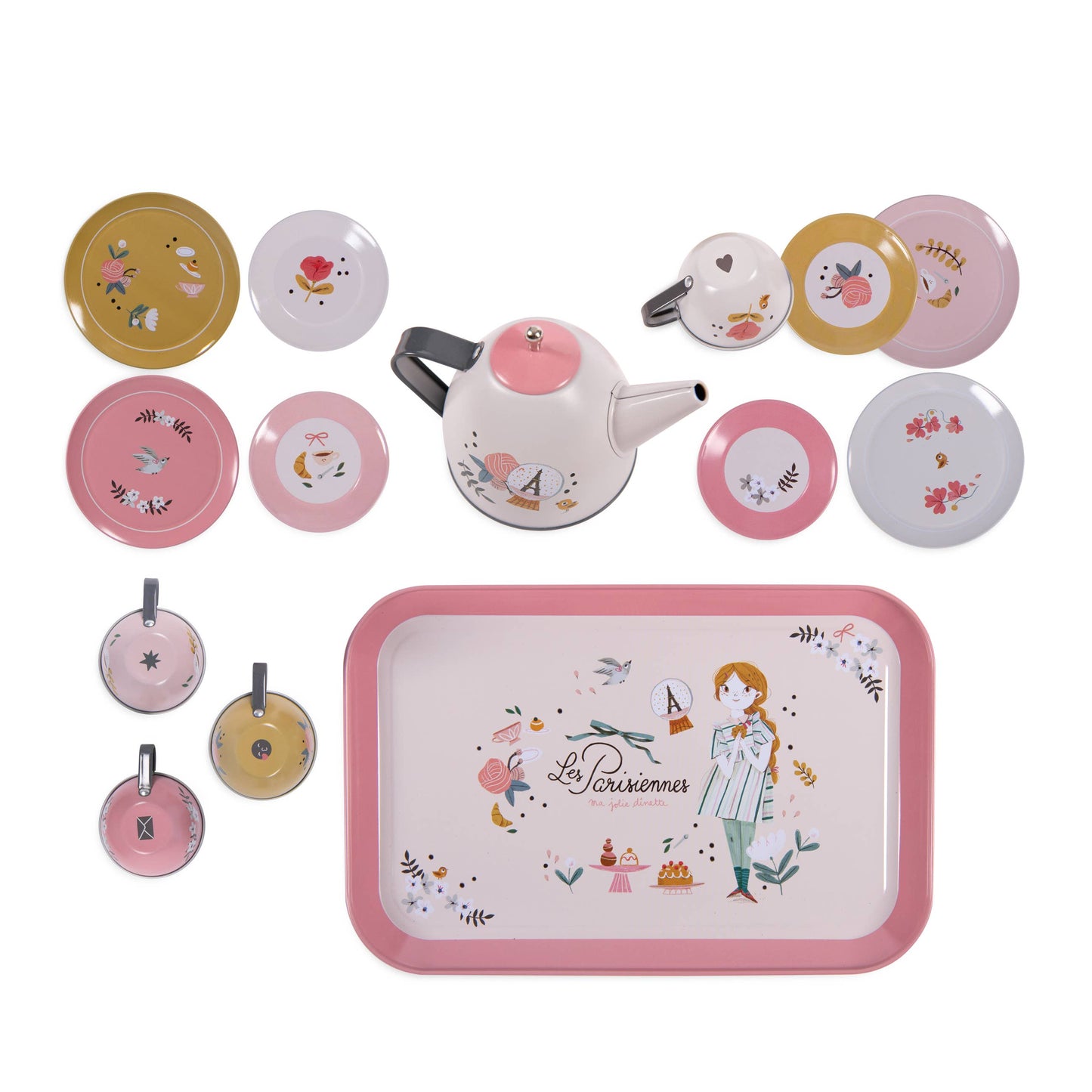 Tea Party Metal Set | The Parisiennes