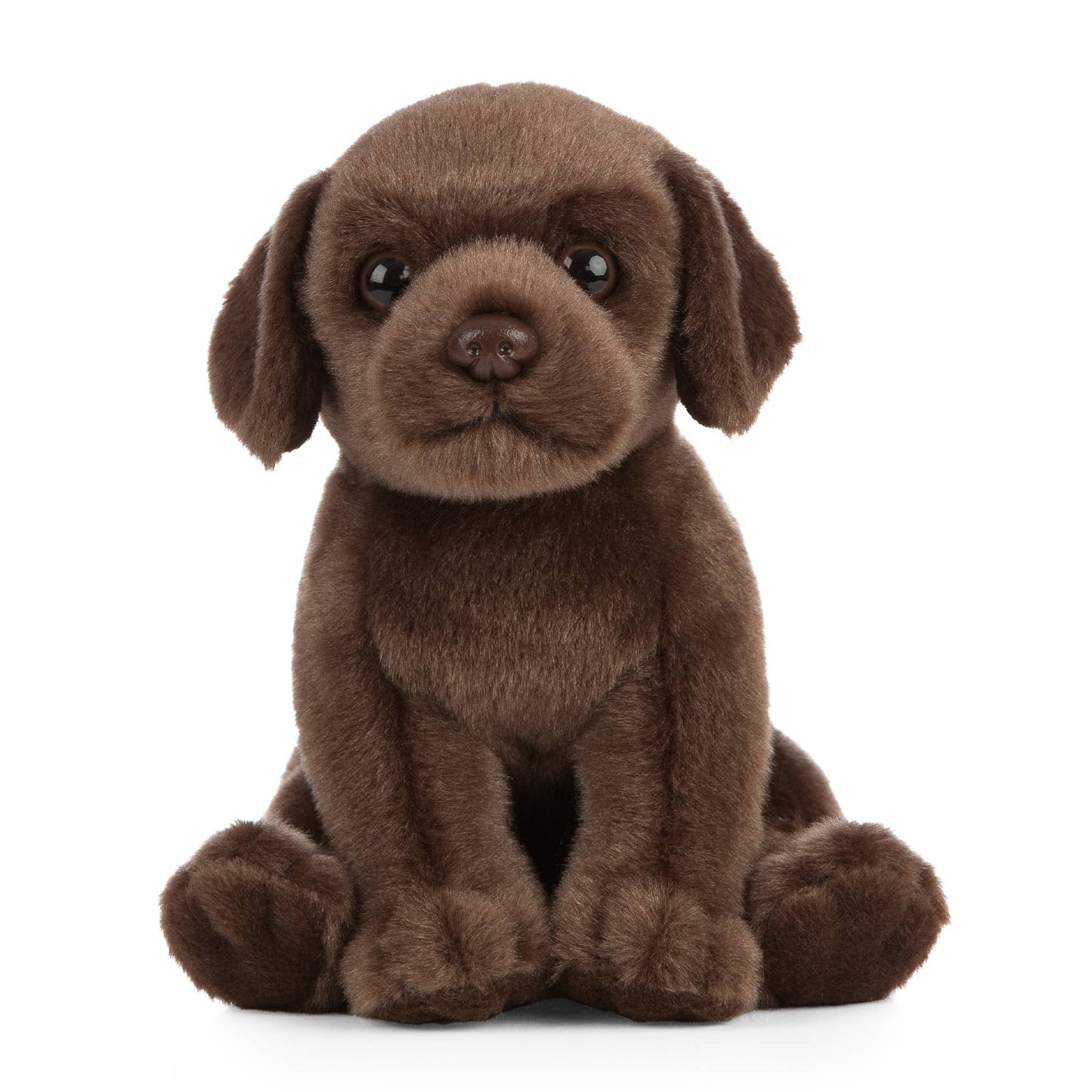 Living Nature Chocolate Labrador Puppy Plush