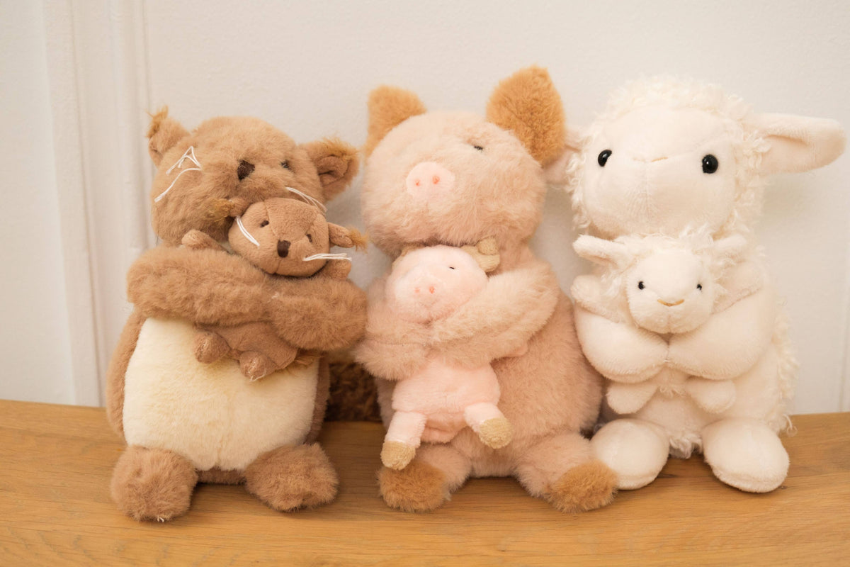 Plush Pig with Baby