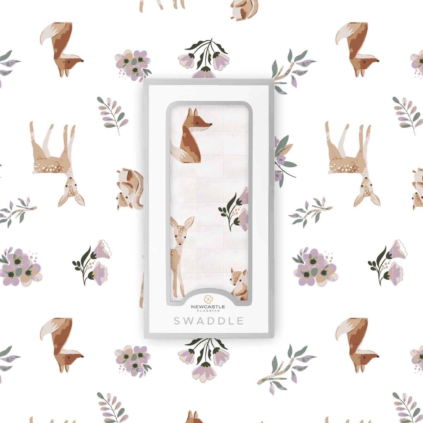 Sierra Fox and Deer Swaddle