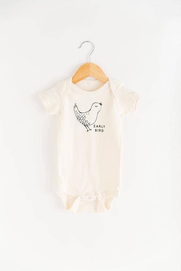 Early Bird Baby Bodysuit Onesie | Baby Clothing | Summer Gift