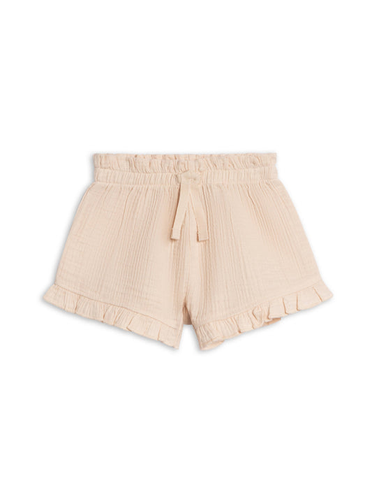 Luz Muslin Ruffle Shorts - Shell