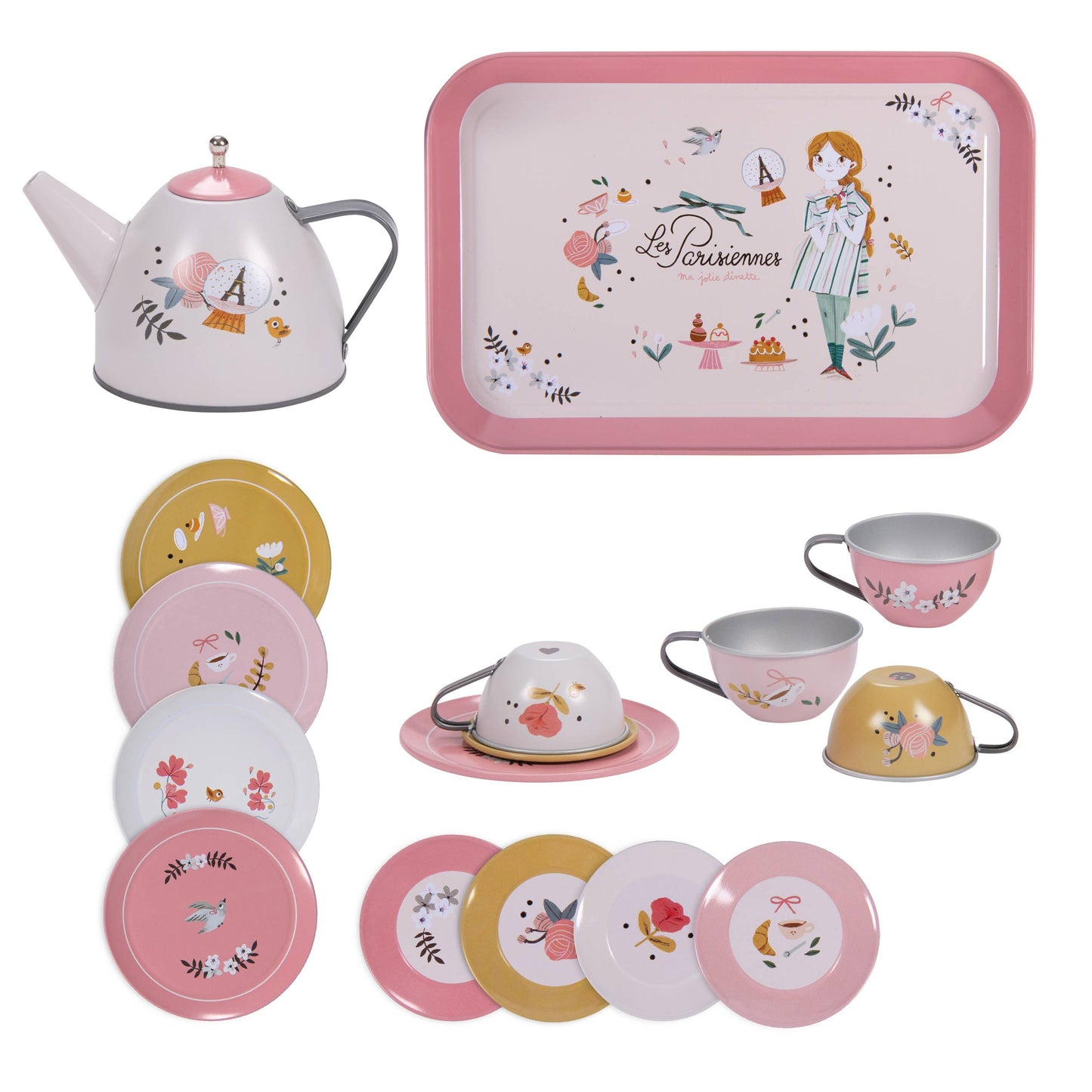 Tea Party Metal Set | The Parisiennes