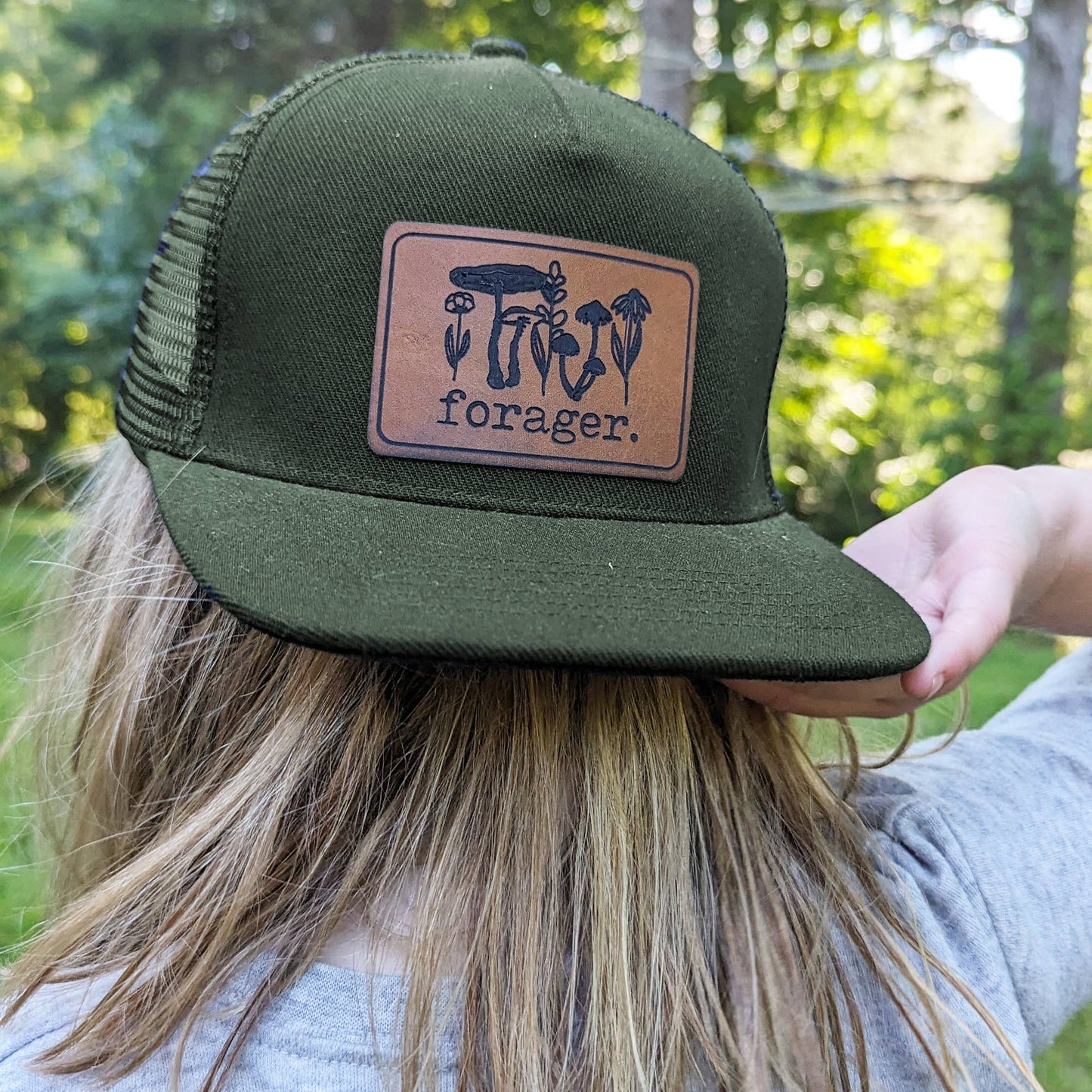 Forager Kids Trucker Hat Nature Boy Outdoor Girls | 4 colors
