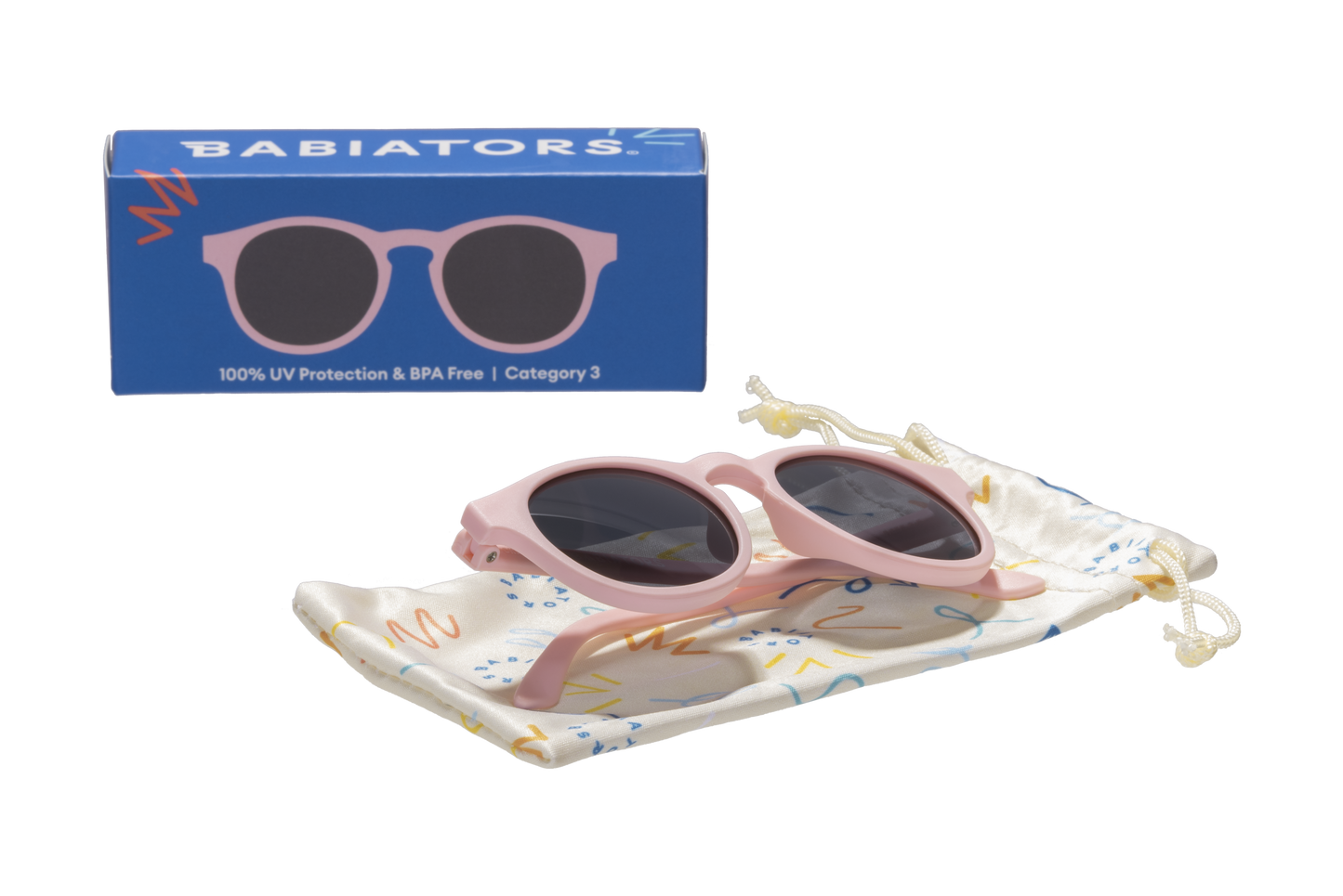 Ballerina Pink Keyhole Baby and Kid Sunglasses