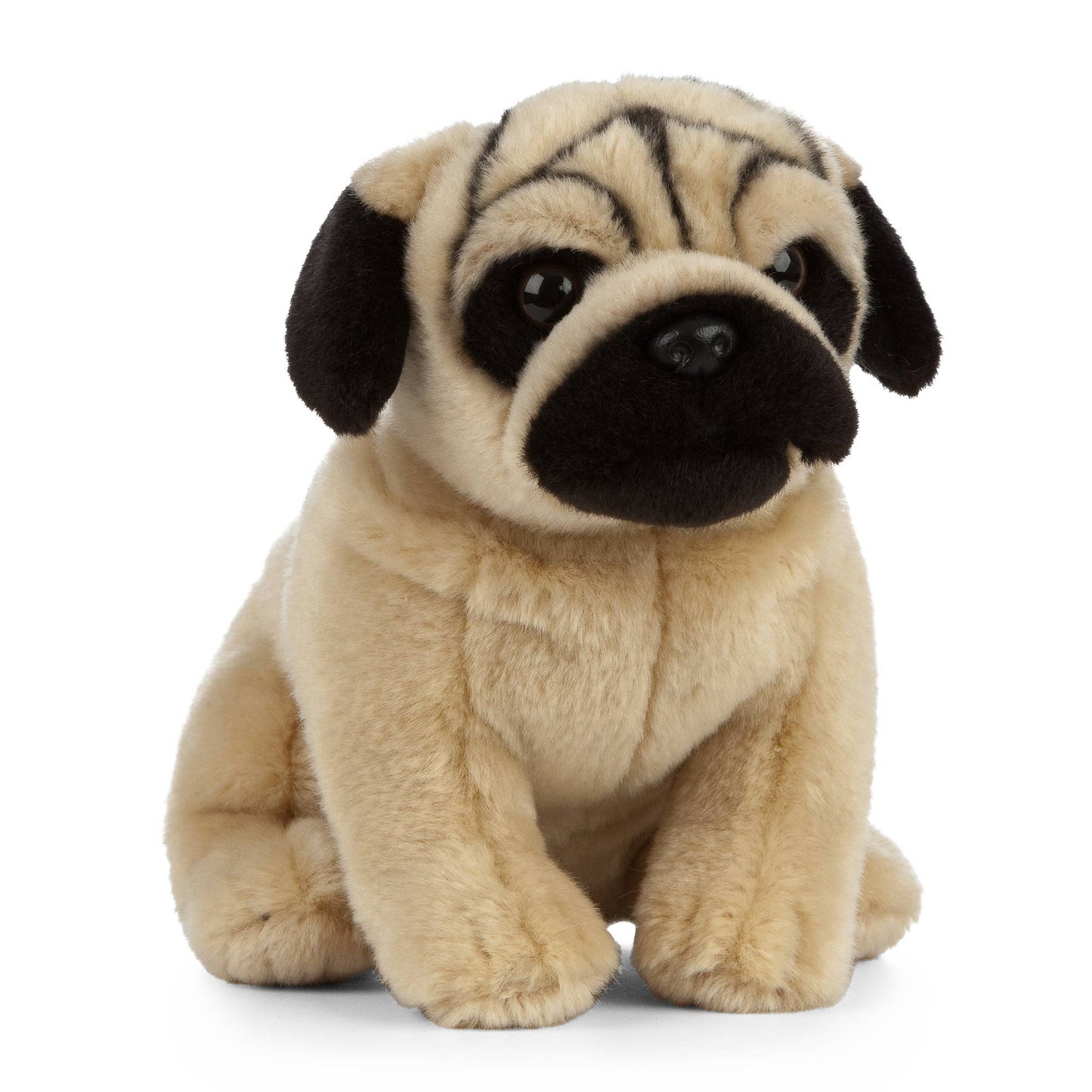 Living Nature Pug Plush Stuffed Animal Toy