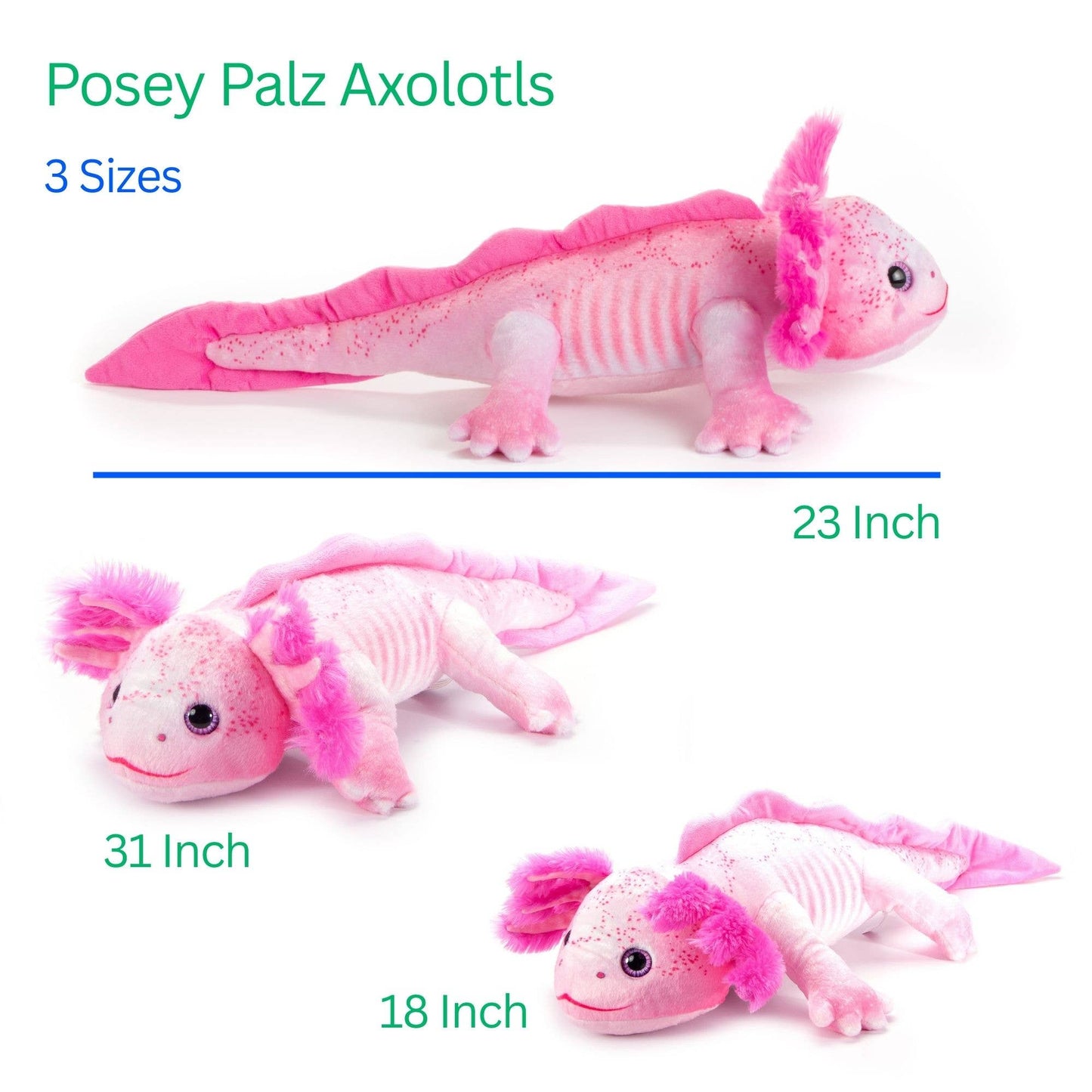 Bendy Axolotl Plush