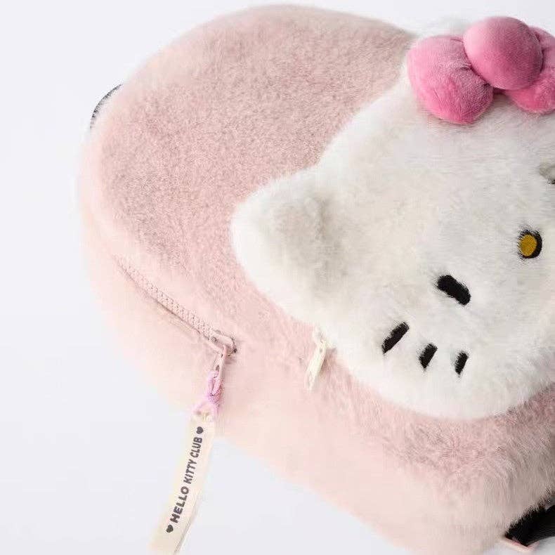 Cute Cat Plush Backpack for Kids