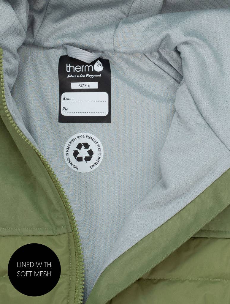 Hydracloud Puffer Jacket - Olive | Waterproof Windproof Eco