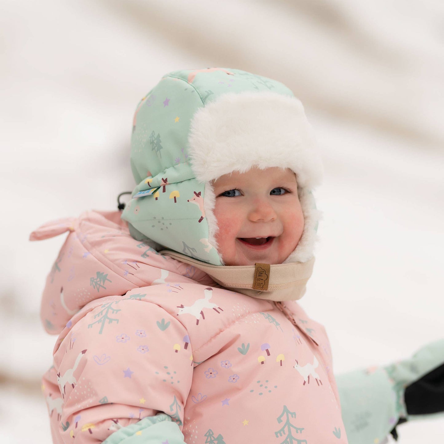 Minty Forest | Toasty-Dry Trapper Hat