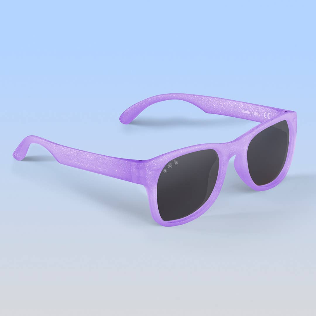 Lavender Glitter Sunglasses