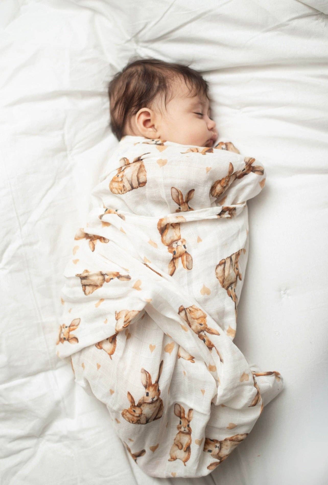 Somebunny Loves You Muslin Swaddle