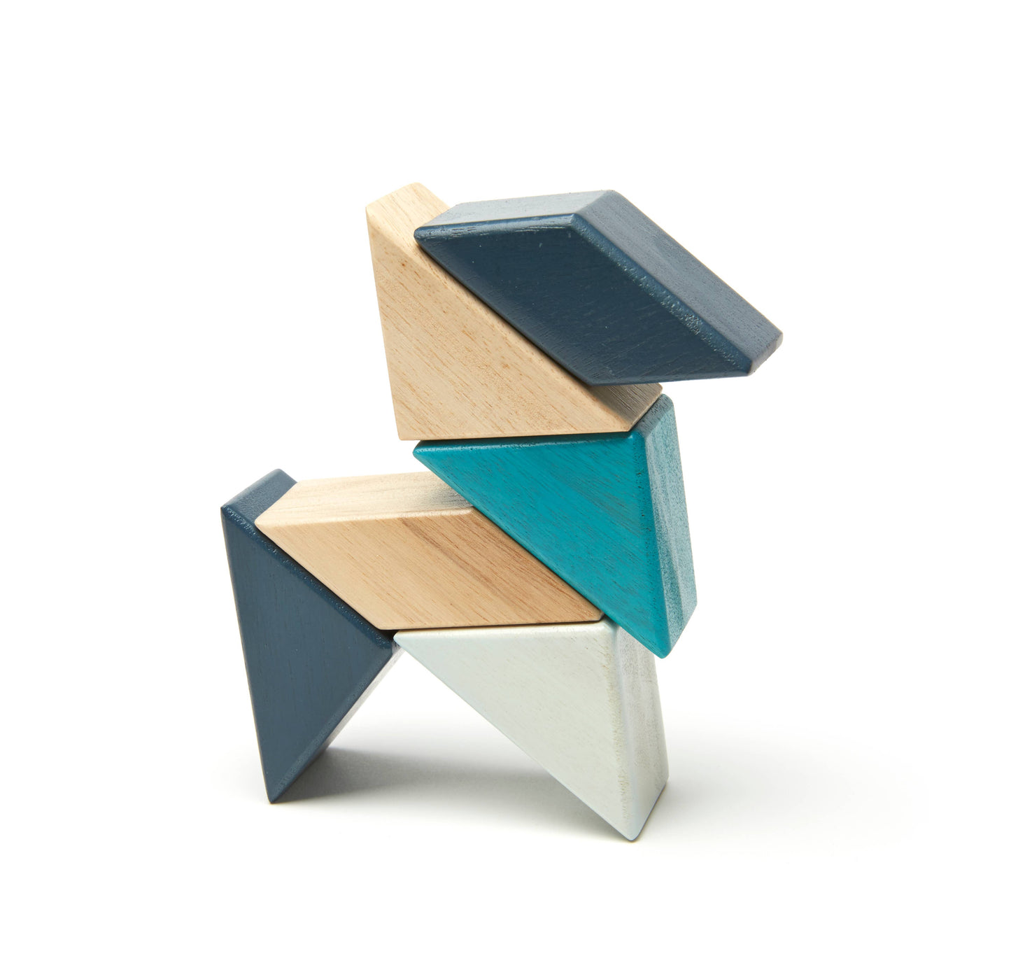 Pocket Pouch Prism - Magnetic Wooden Block Set- Tints