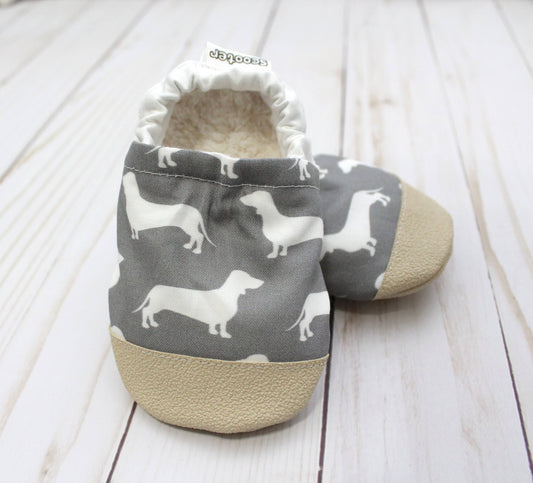 Weiner Dogs Baby Shoes