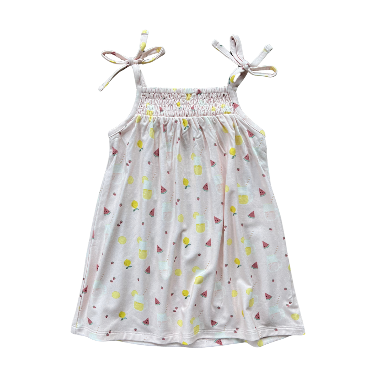 Girl's Smocked Summer Dress