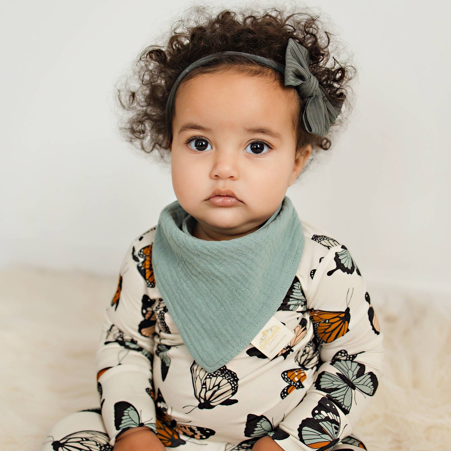 Bamboo Toddler Two-Piece Pajamas Butterflies