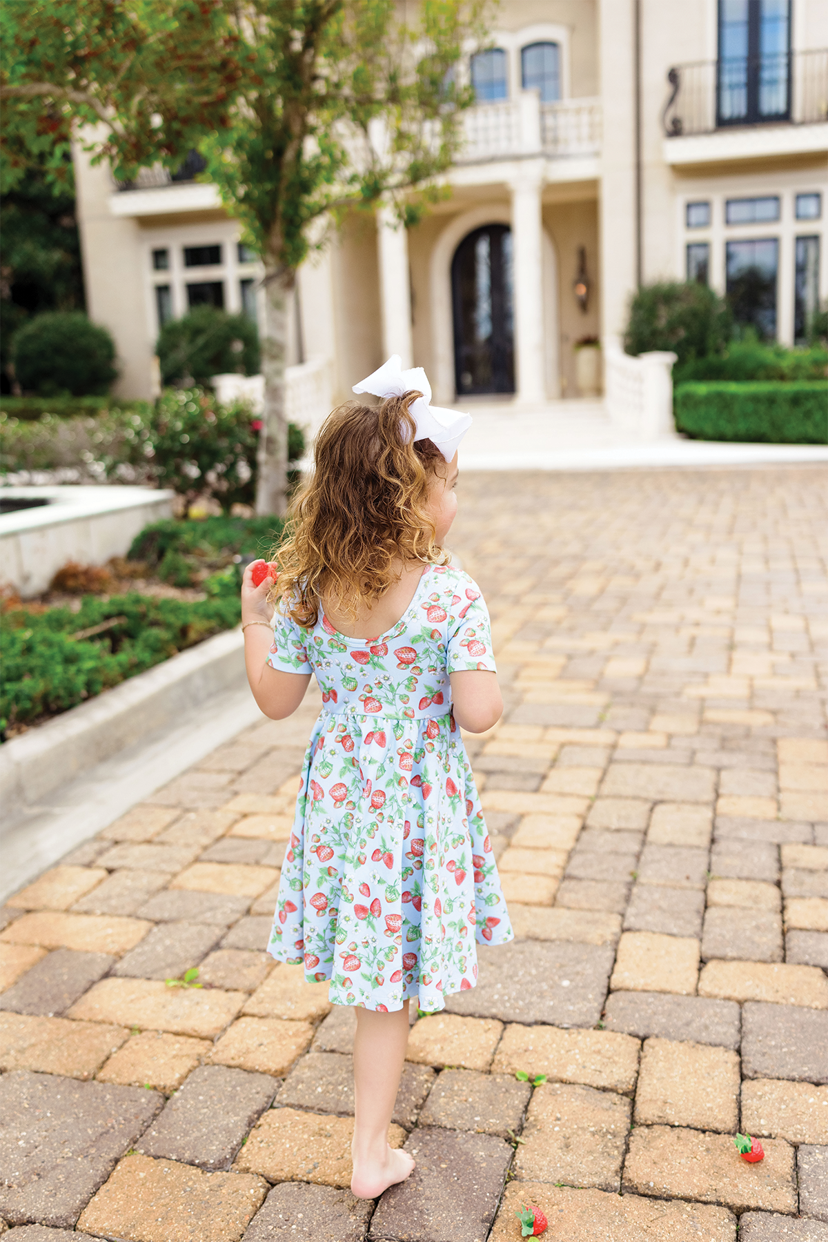 Strawberry Fields Organic Cotton Twirl Dress