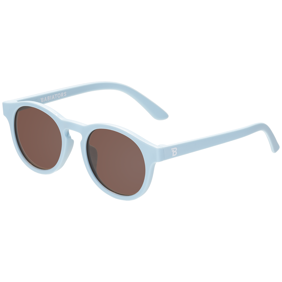 Baby and Kids Baby Blue Keyhole sunglasses with Amber Lens