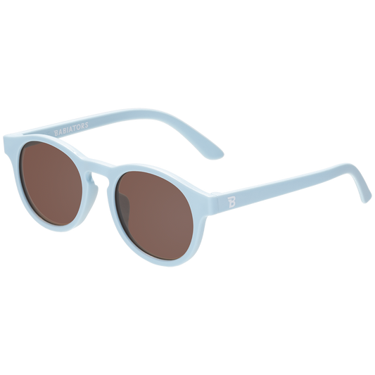 Baby and Kids Baby Blue Keyhole sunglasses with Amber Lens