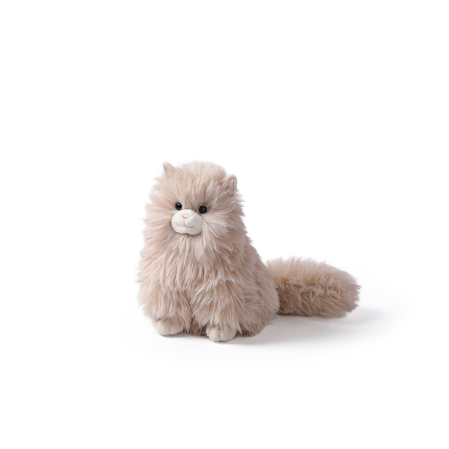 McHugs Warm Latte Ragdoll Weighted Plush Animal 10"