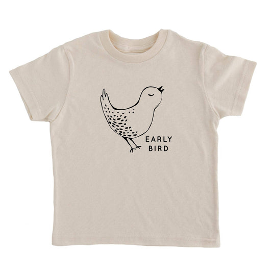 Early Bird T shirt | Kids Graphic Tee | Kids Clothes | Summer 2024
