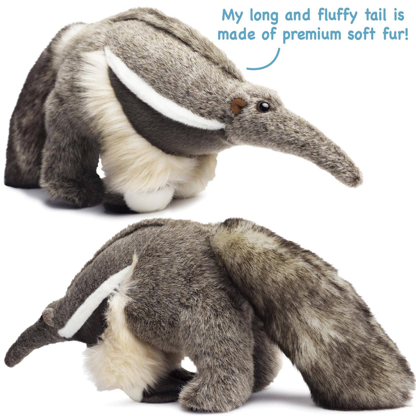 Arsenio The Anteater | 18 Inch Stuffed Animal Plush | By Tig