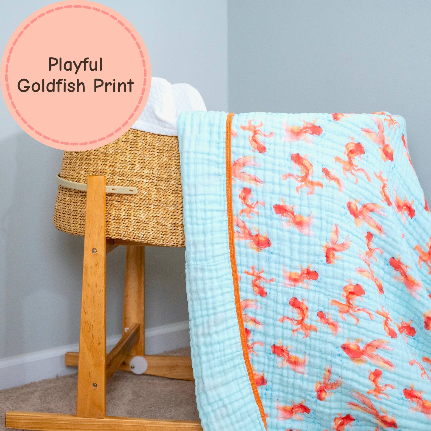 Muslin Quilt Baby & Kids Blanket Goldie