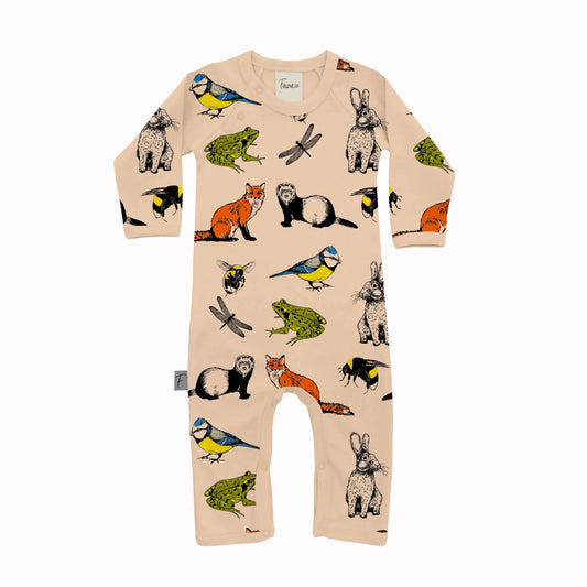 Organic Cotton Babygrow | Romper | Rabbit & Friends