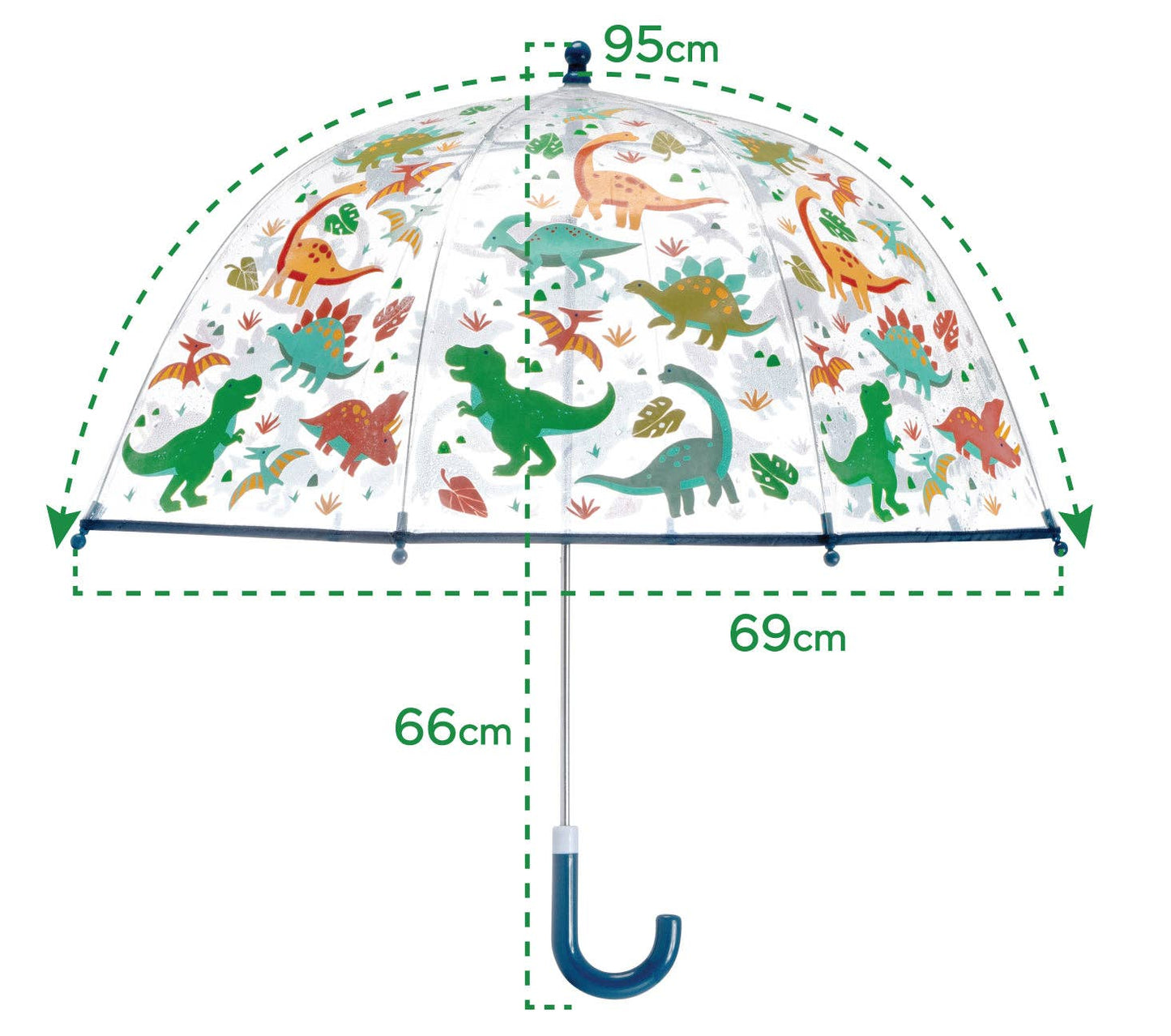 Clear Color Changing Umbrella