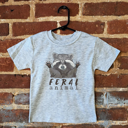 "Feral Animal" Raccoon Woodland Outdoor Kid Clothing Summer