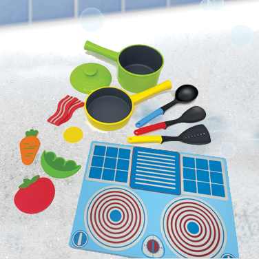Floating Cookset Bath Toy