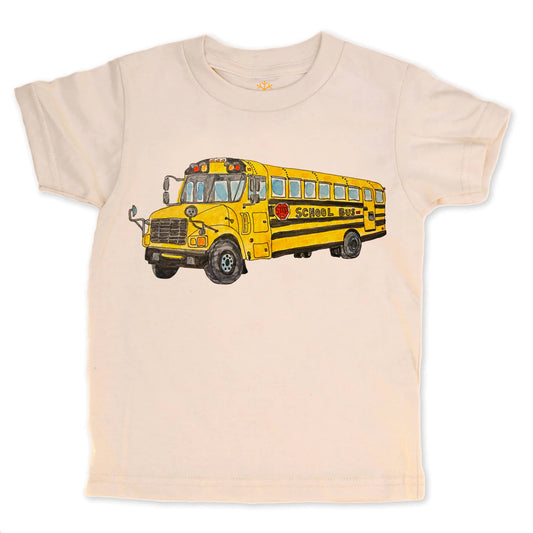 School Bus - Kids Organic Tee/Long Sleeve