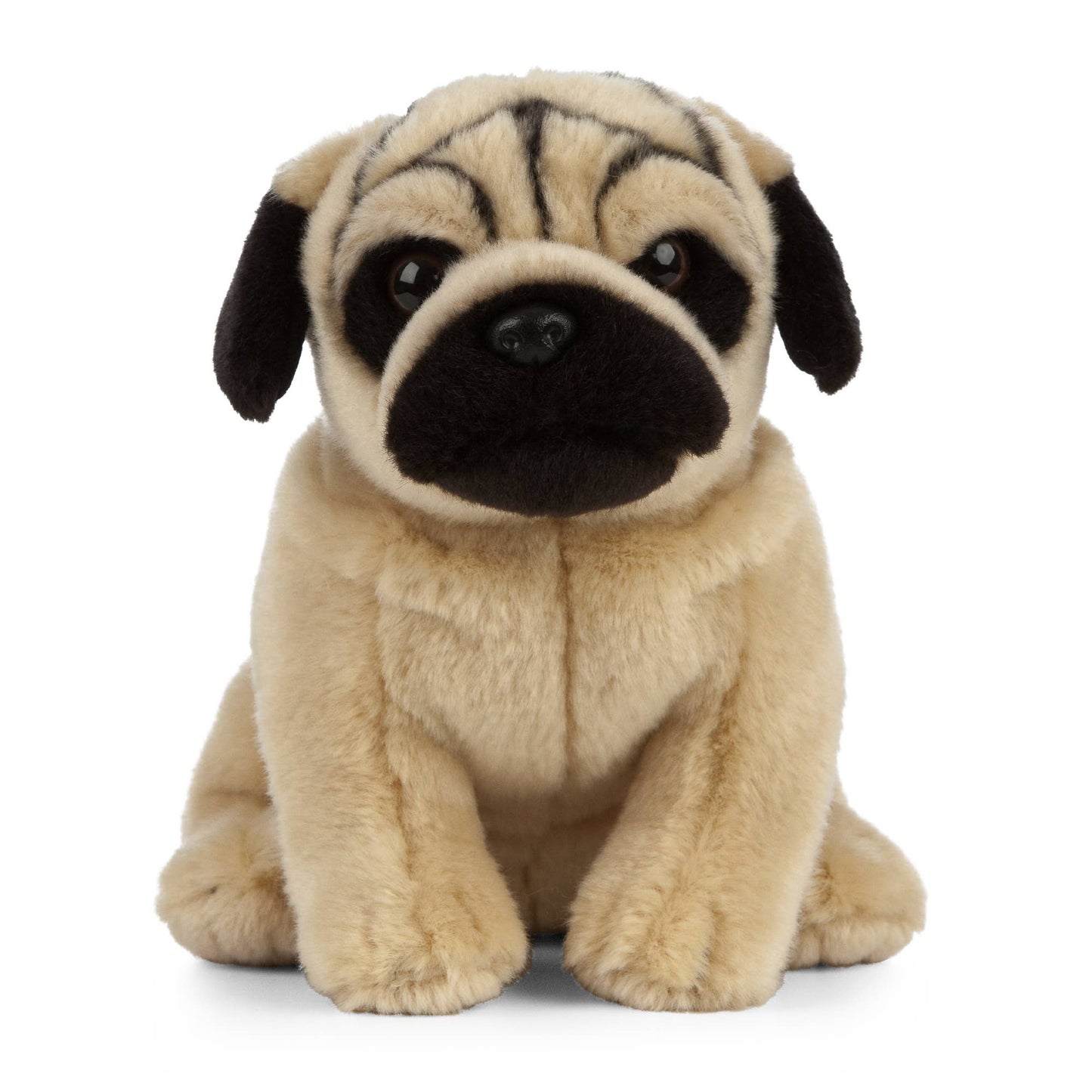 Living Nature Pug Plush Stuffed Animal Toy
