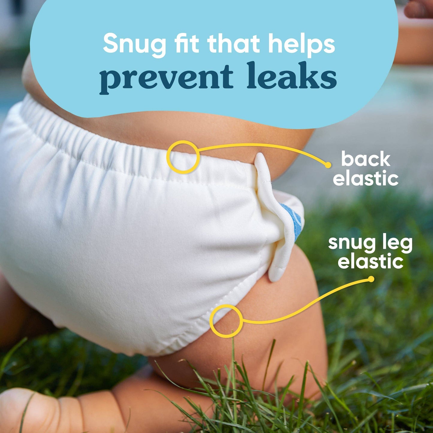 Reusable Swim Diaper Snaps - Mr Dragon