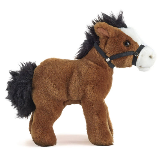 Living Nature Horse With Bridle Plush