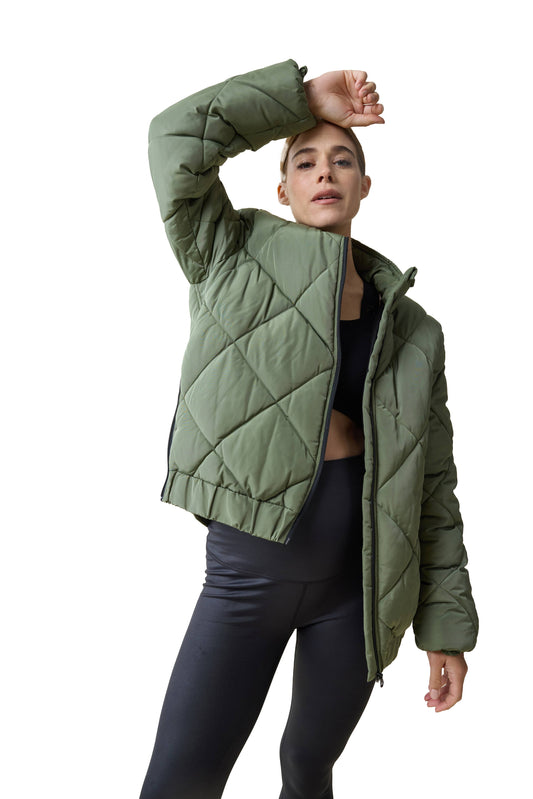 Grow With You Puffer Maternity Jacket