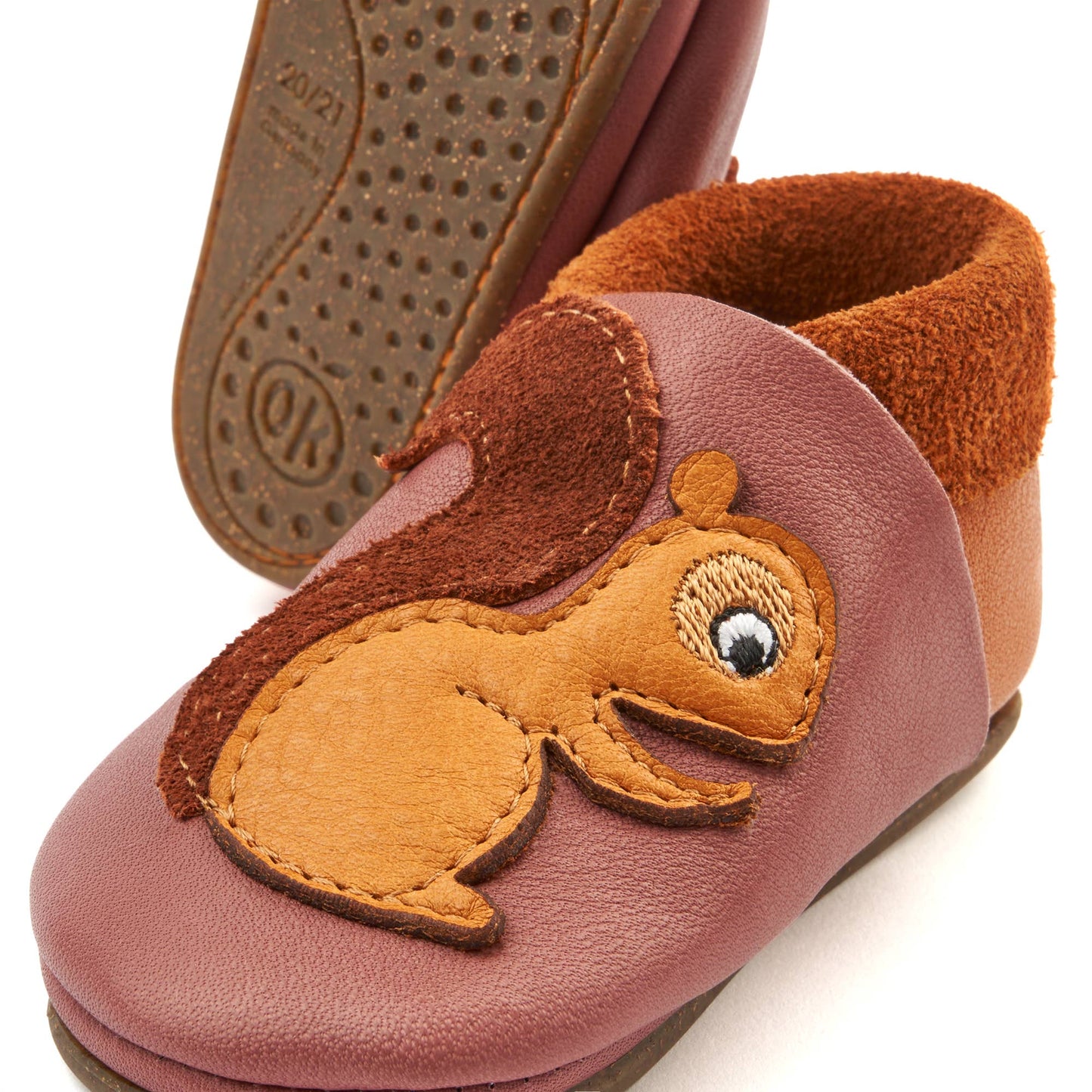 AMIGO squirrel motif barefoot shoes