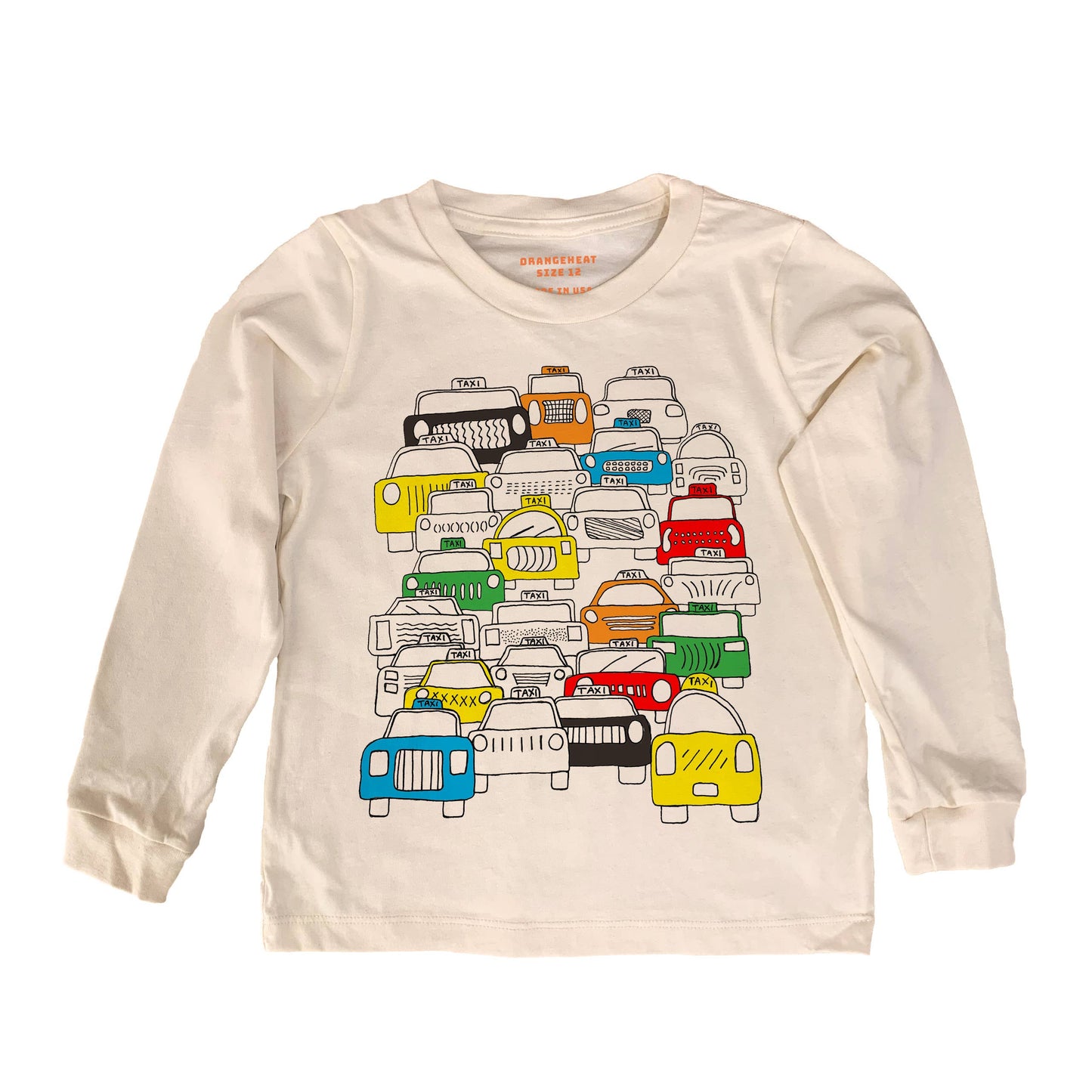 NYC Taxis - Kids Organic Tee/Long Sleeve